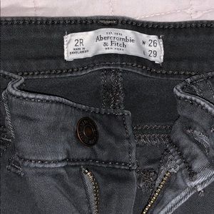 Hollister grey skinny jeans size 2R
